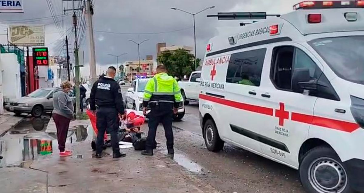 Accidente De Motociclista En Blvd Progreso