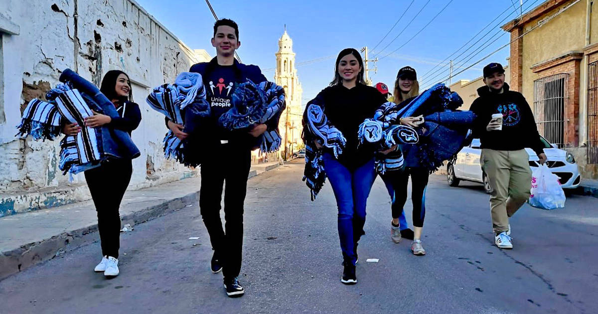 Iván Mazón hace labor social con la Fundación Unique People HMO