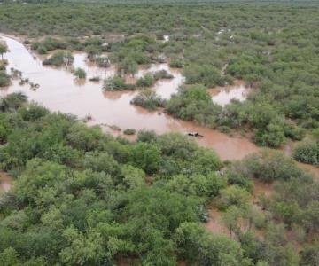 Lluvias dejan incomunicadas a comunidades del Valle de Guaymas