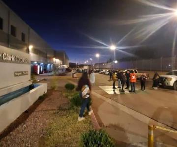 Evacuan a trabajadores por fuga de gas en maquiladora