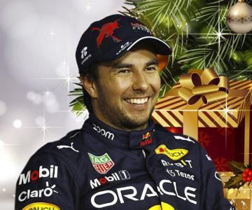 Checo Pérez celebra la Navidad con su familia