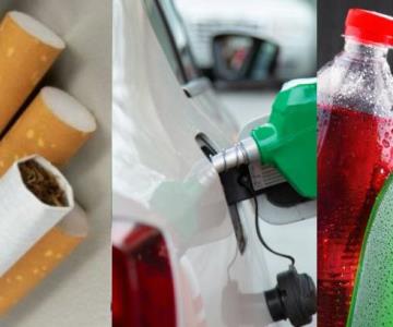 Esto costarán la gasolina, cigarros y refrescos en 2023