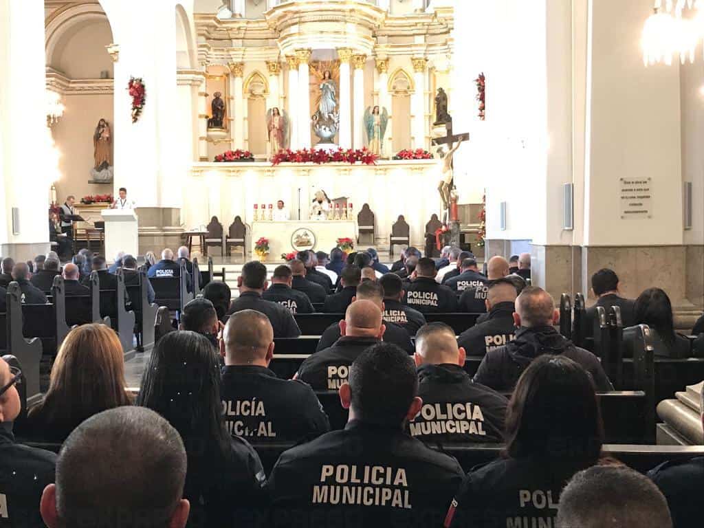 Celebran misa en Hermosillo por el Día del Policía