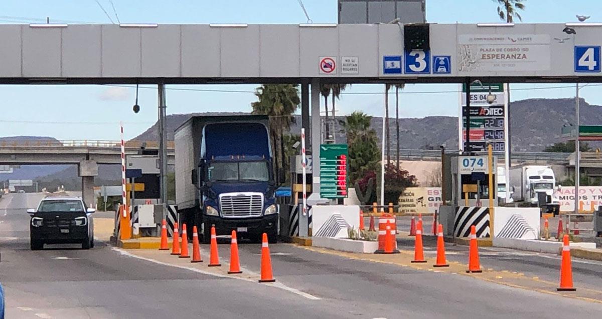 Peaje en carreteras y autopistas aumenta 10.8% en 2023