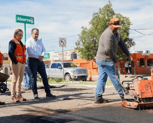 Para las obras de bacheo en Hermosillo se invertirán 800 mdp: Astiazarán