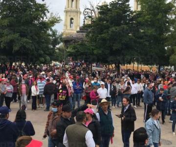 Hermosillenses se manifiestan en defensa del INE