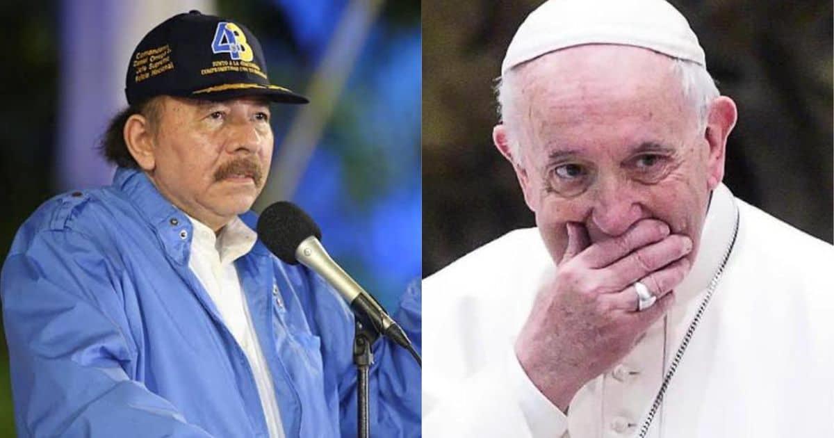 Nicaragua suspende relaciones con el Vaticano tras declaraciones del Papa