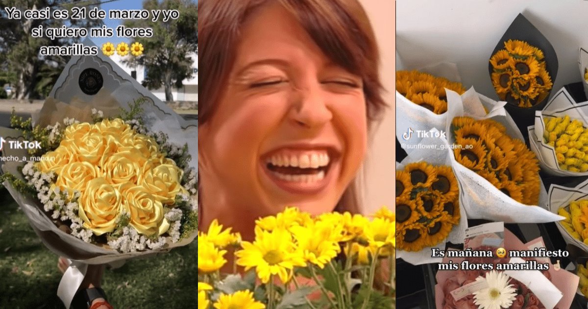 ¿Por qué TikTok dice que hay que regalar flores amarillas el 21 de marzo?