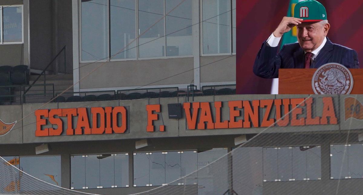 AMLO será invitado a nombramiento oficial del Estadio Fernando Valenzuela