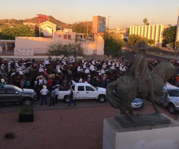 Avisan de cierre de calles por la manifestación de la ExpoGan