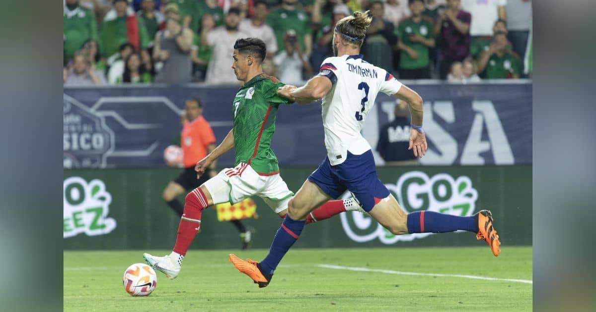 México y Estados Unidos empatan a un gol en partido amistoso