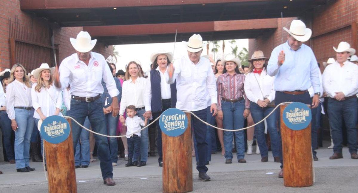 ¡Arranca la ExpoGan2023! Realizan el tradicional corte de reata