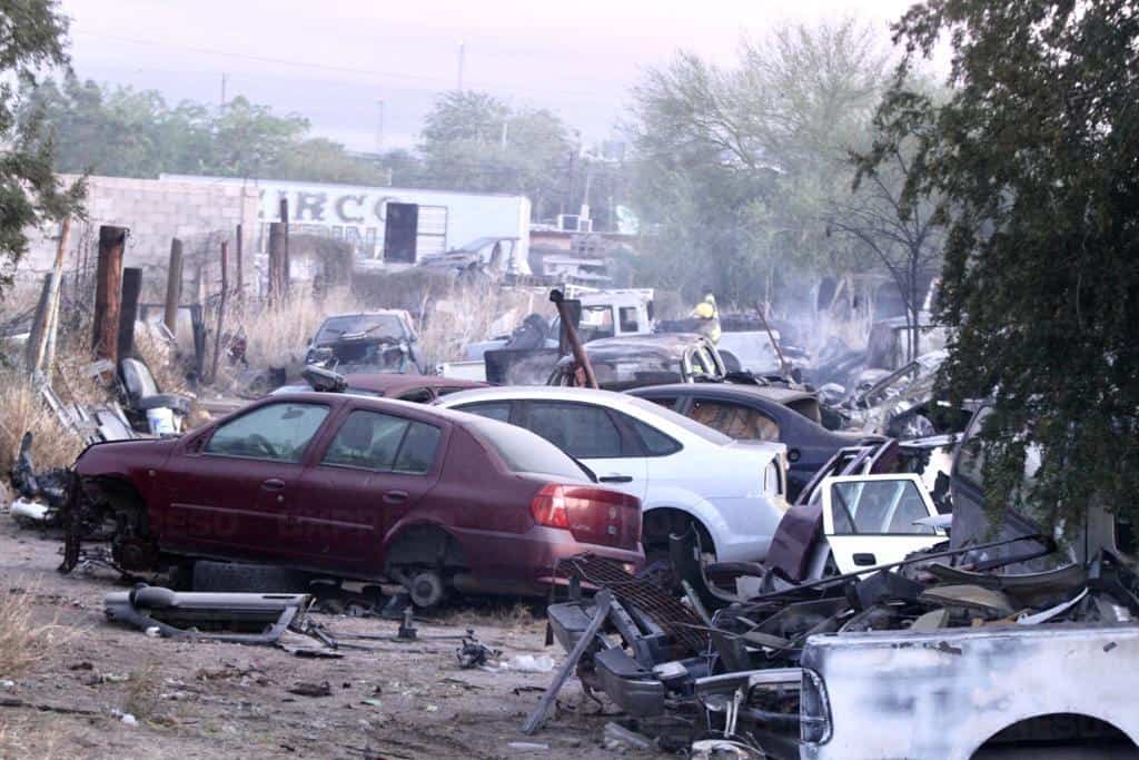 ¡Se incendio otro yunke! Ahora fue en Las Minitas