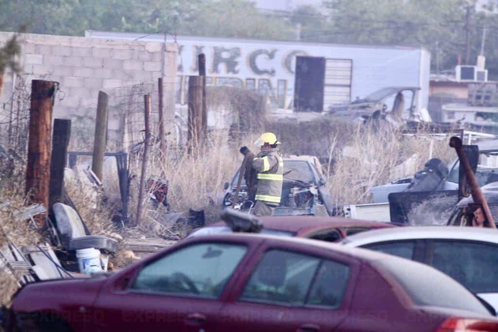 ¡Se incendio otro yunke! Ahora fue en Las Minitas