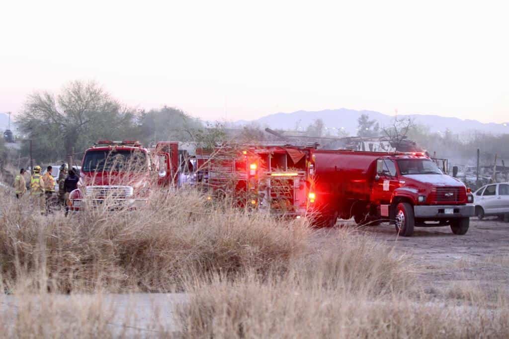 ¡Se incendio otro yunke! Ahora fue en Las Minitas