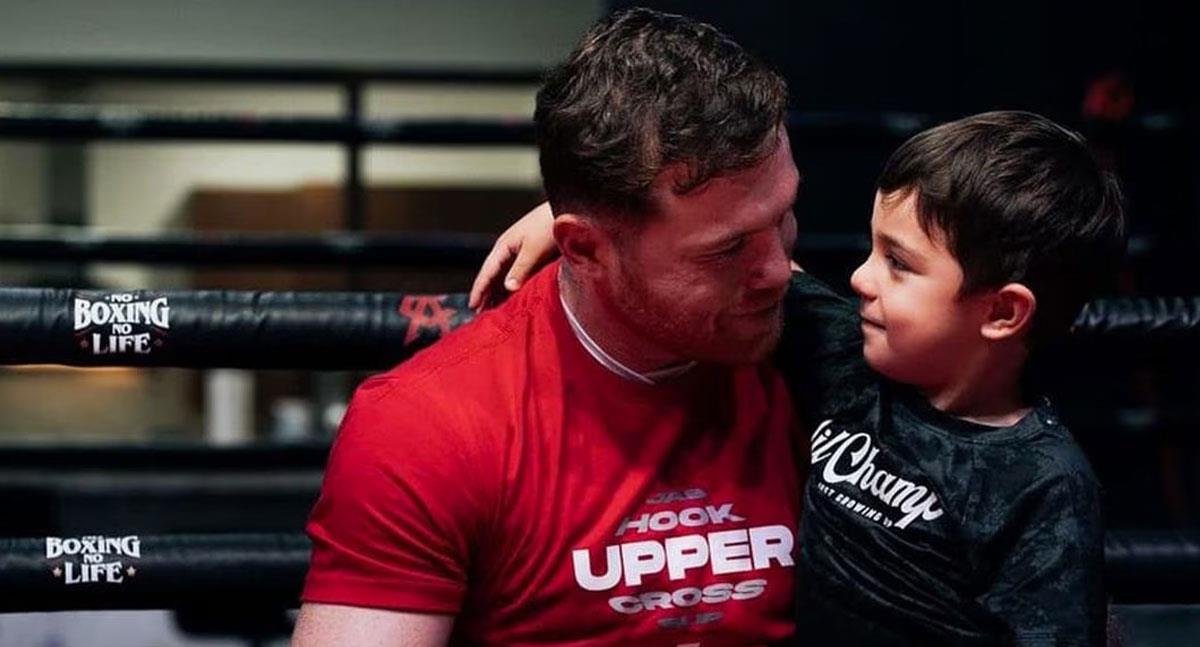 Campamento del Canelo Álvarez tiene tintes sentimentales