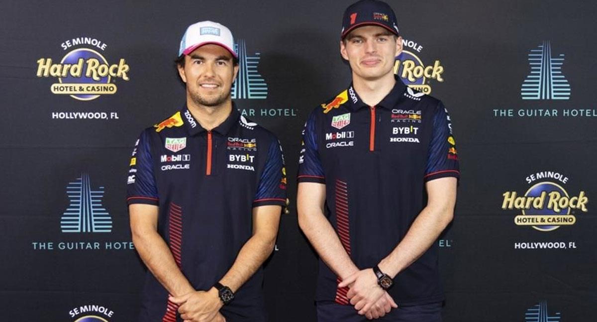 La única condición que tienen Checo Pérez y Max Verstappen