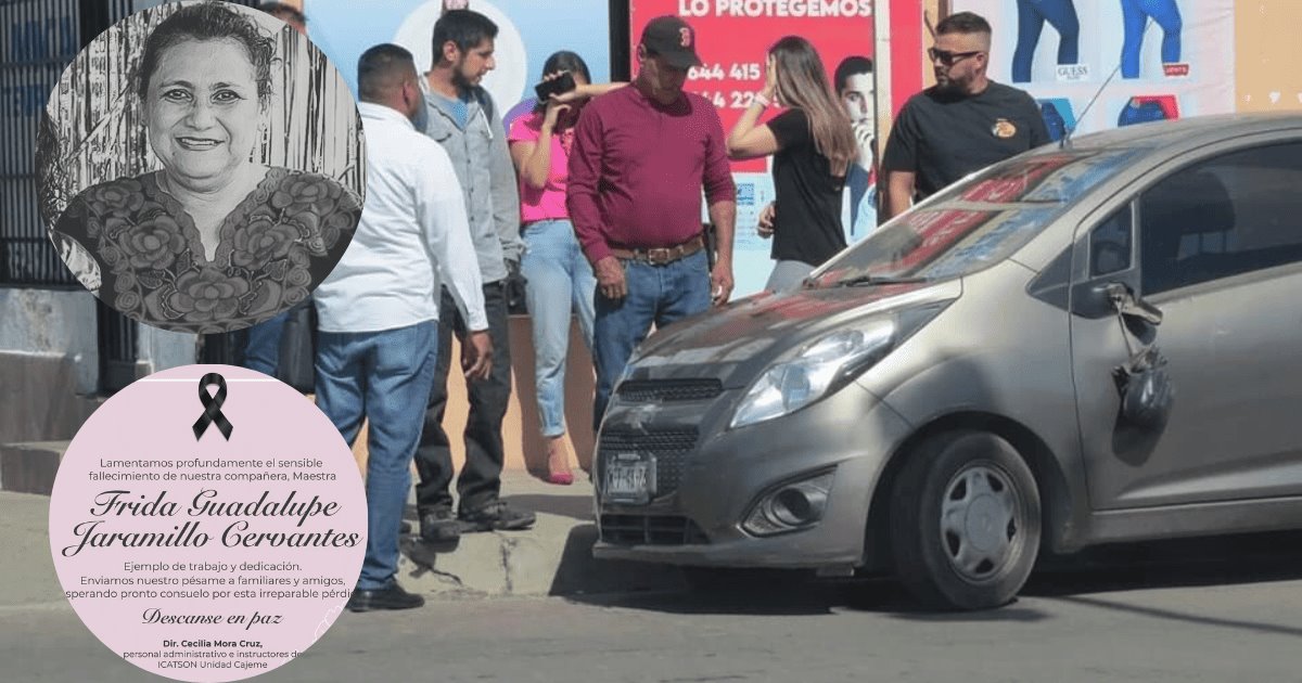 Infarto arrebata la vida de madre y maestra muy apreciada en Ciudad Obregón