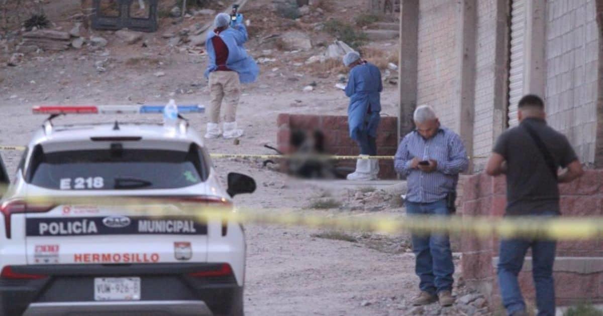 Asesinan a hombre al sur de Hermosillo y dejan a otro herido