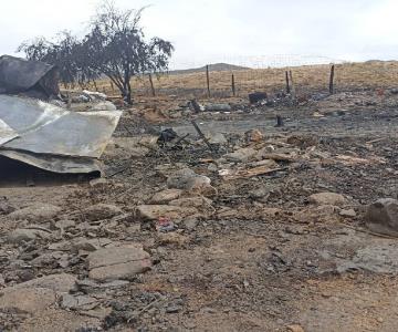 Afectados por incendio en Invasión Guayacán piden ayuda de hermosillenses