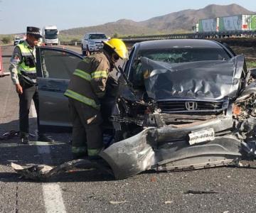 Más de 70 accidentes viales en Hermosillo en lo que va del mes