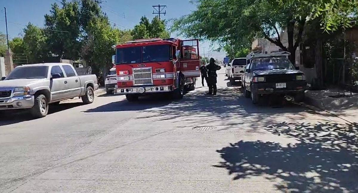 Cortocircuito provoca incendio en vivienda de la Primera Hermosillo