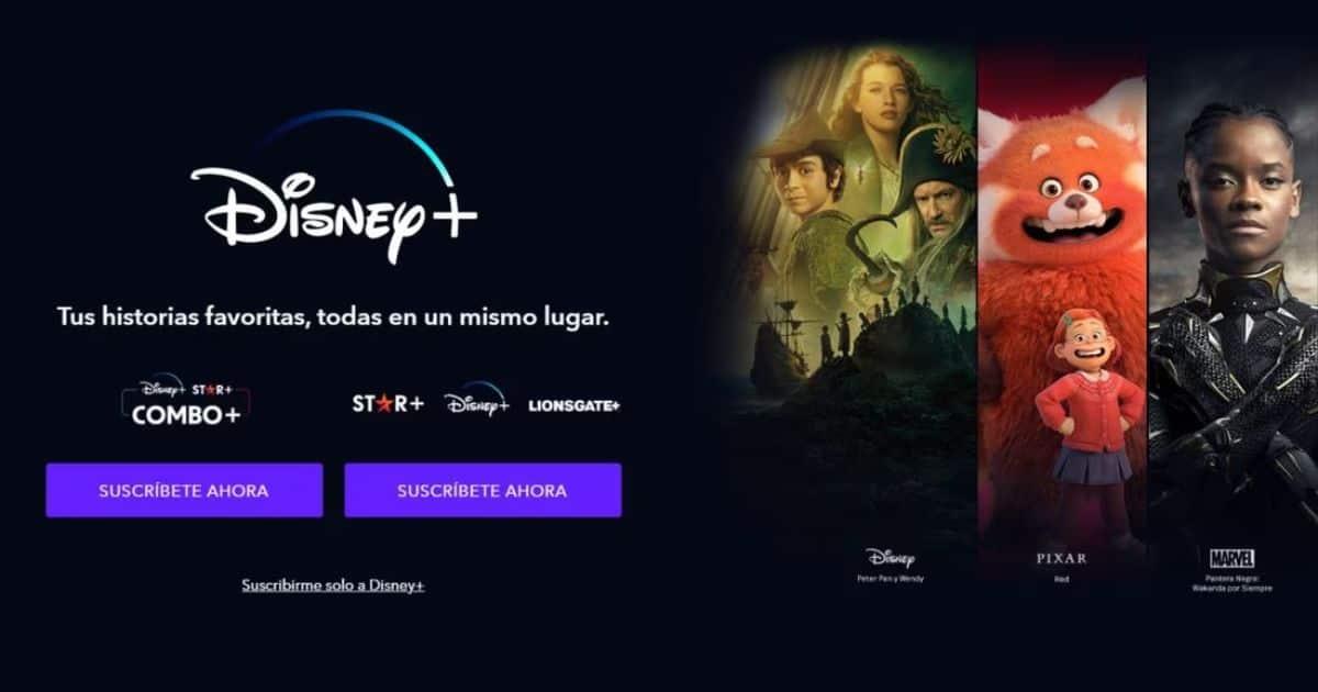 Disney+ y Star+ suben precio de suscripción mensual