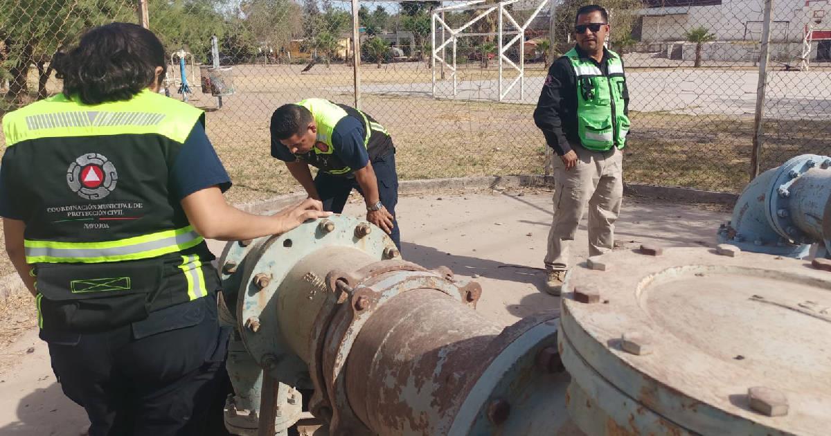 Avanzan estrategias por temporada de lluvias en Navojoa