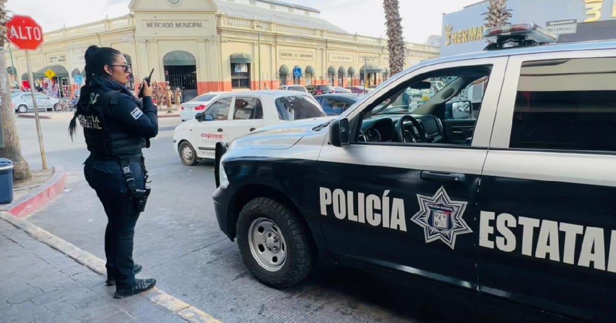 Policía Estatal vigila comercios para evitar asaltos y otros delitos