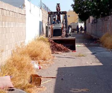 Retira Servicios Públicos 200 toneladas de basura en limpieza de canales