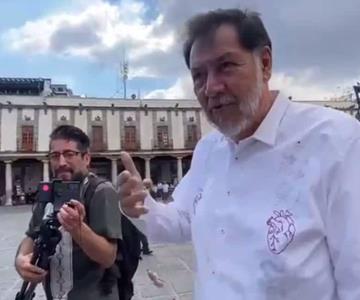 Corcholatas arriban al Zócalo para el AMLO Fest 2023