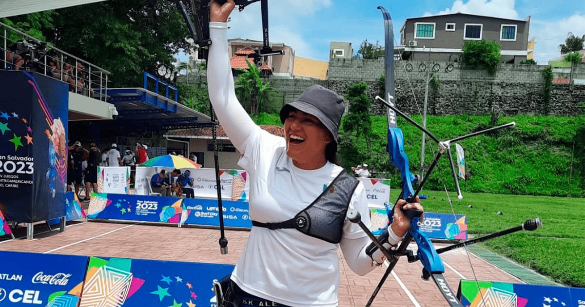 Alejandra Valencia brilla en los Juegos Centroamericanos; día de doble oro