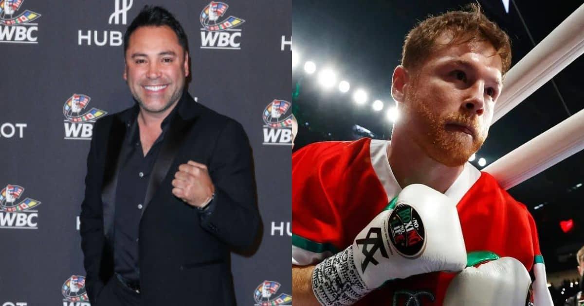 Es un viejo de 33 años: Óscar de la Hoya critica al Canelo por jugar golf