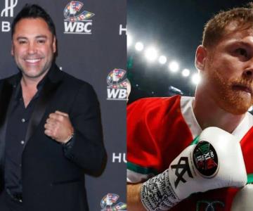 Es un viejo de 33 años: Óscar de la Hoya critica al Canelo por jugar golf