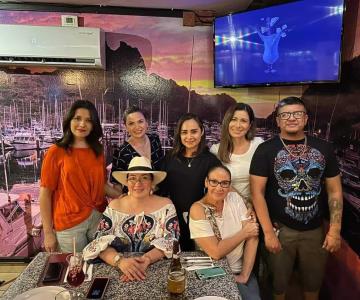 Lula Robles celebró su cumpleaños con amigos