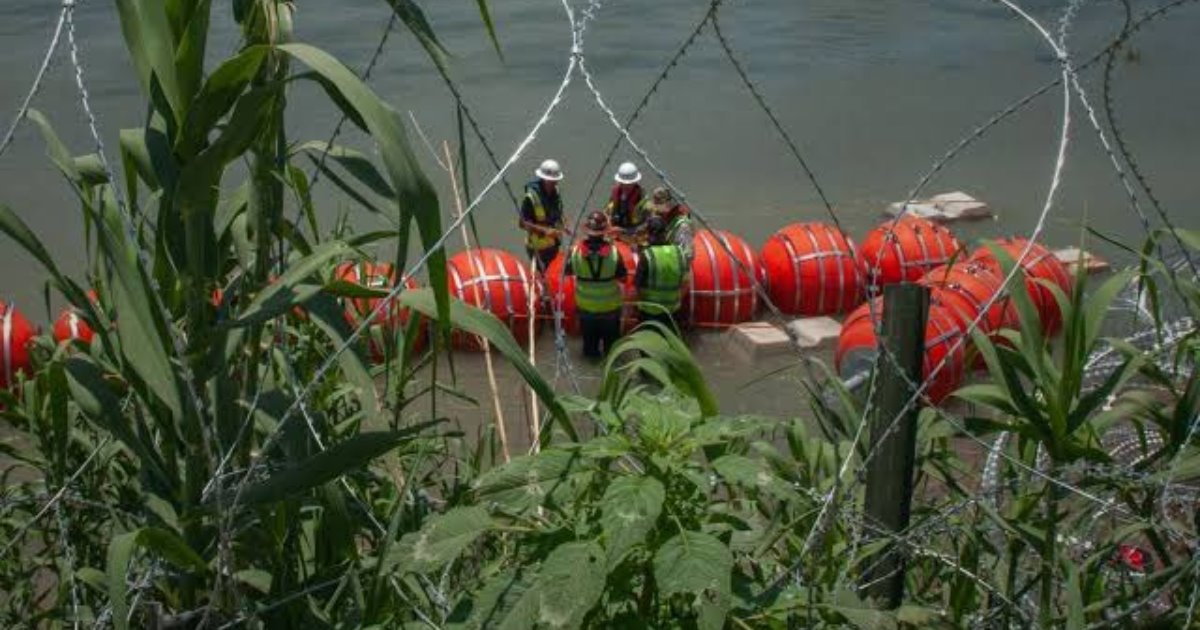 Localizan cuerpo sin vida atorado en boyas del río Bravo