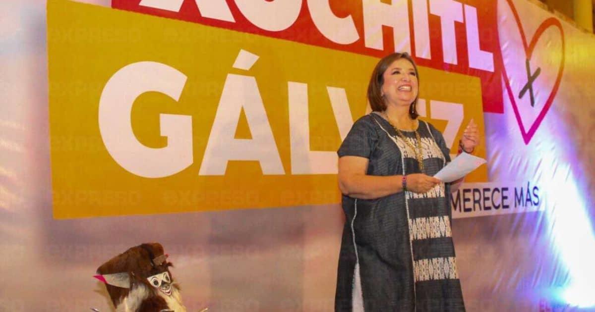 Xóchitl Gálvez acude al encuentro México merece más en Hermosillo