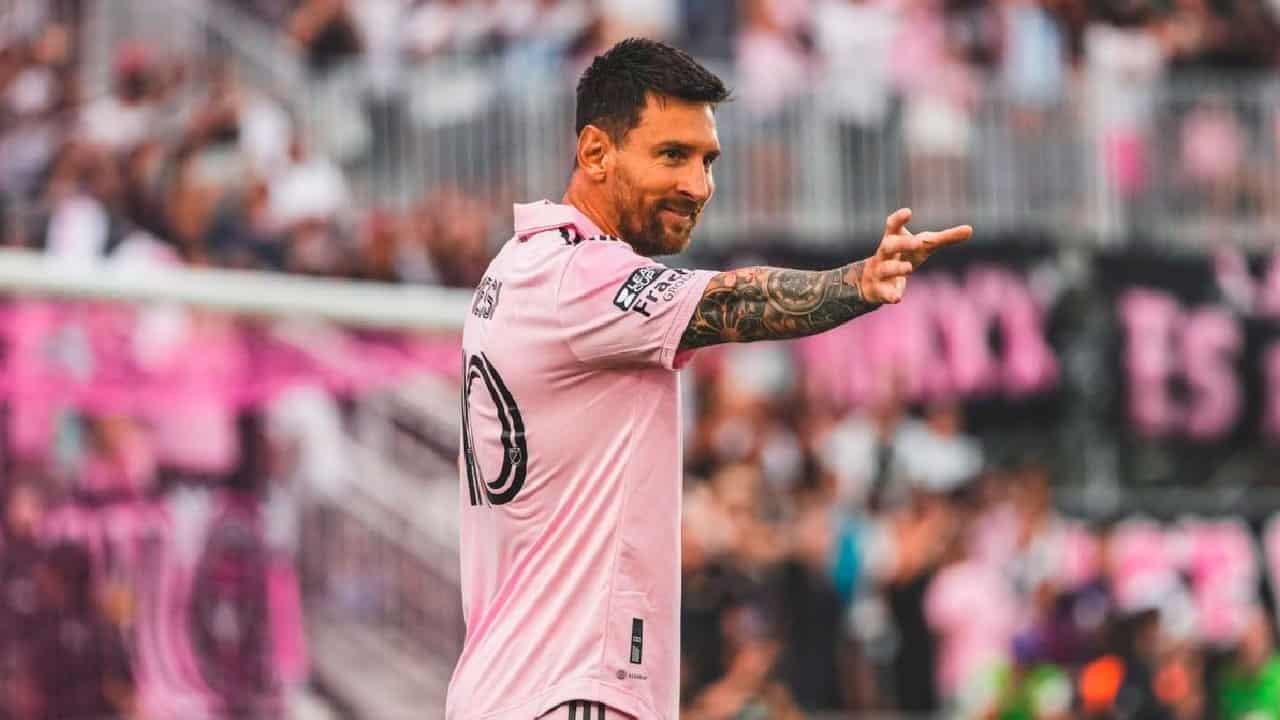 Este es el significado del nuevo festejo de Messi en el Inter Miami