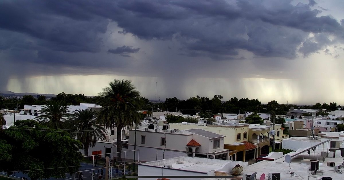 Tormenta Tropical Ileana amenaza con lluvias torrenciales y granizo en Sonora