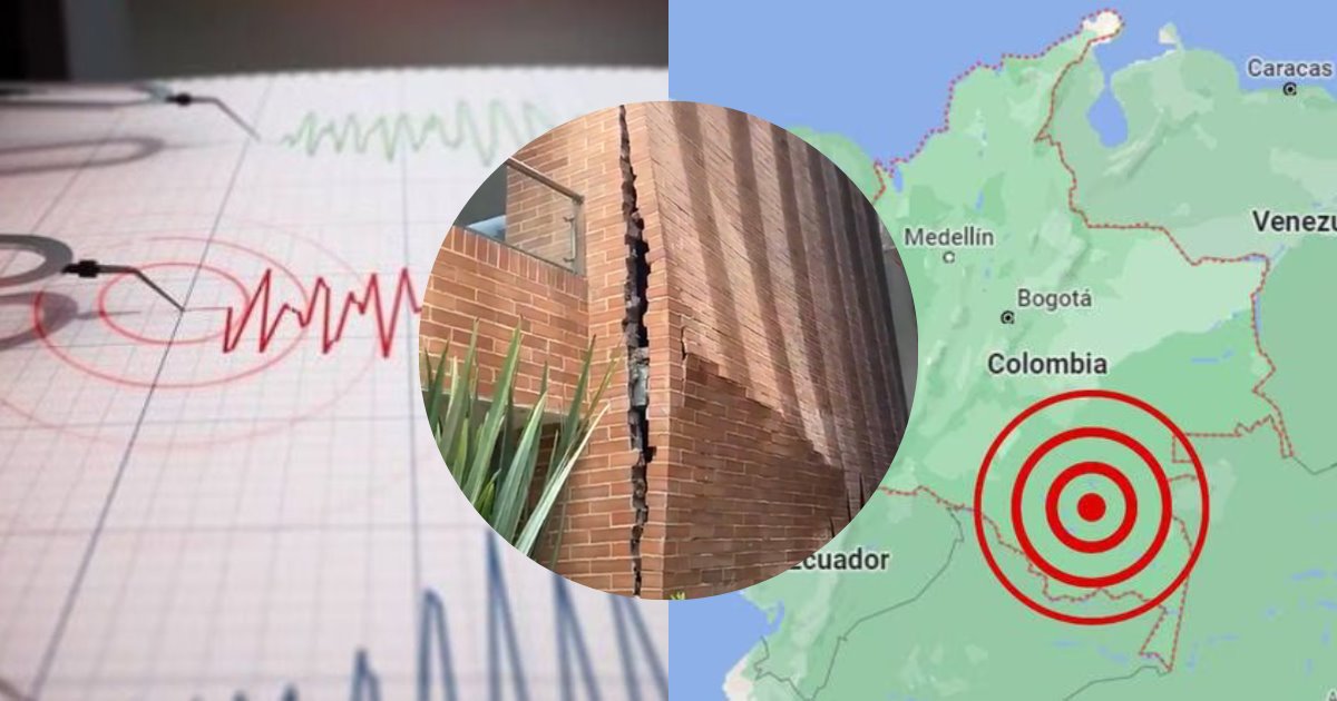 Sismo de 6.1 grados sacude a Colombia este jueves