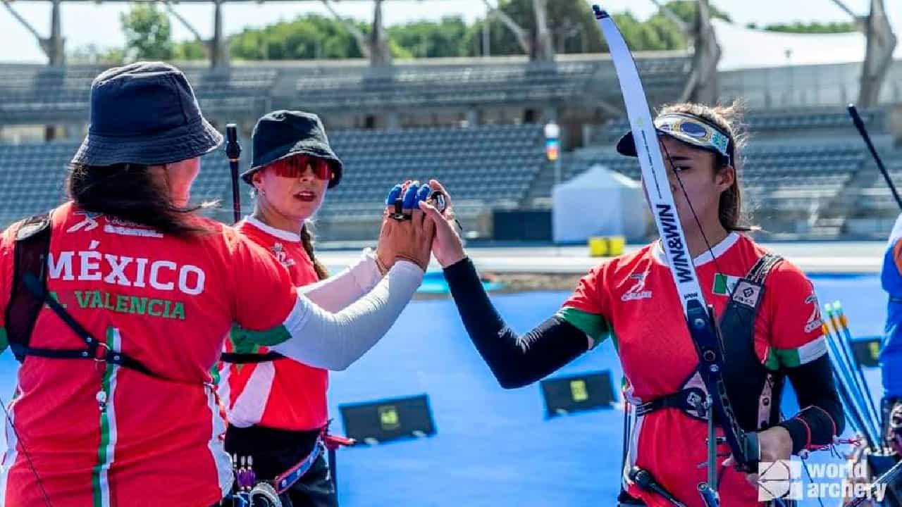 Equipo Mexicano de Arco Femenil roza el podio en Copa del Mundo de París