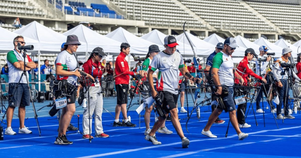 Equipo mixto mexicano es cuarto lugar en la Copa del Mundo de Tiro con Arco