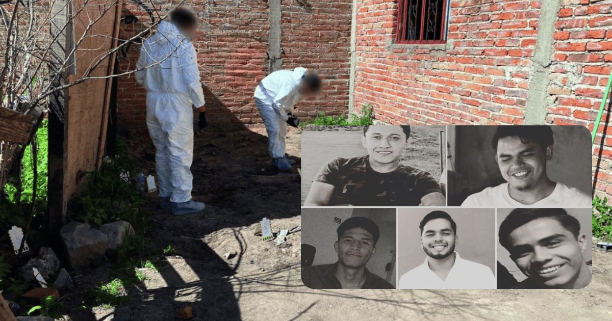 Restos hallados en Lagos de Moreno dan negativo a los 5 jóvenes extraviados