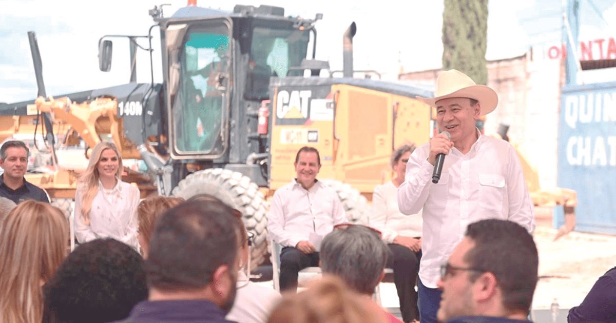 Inicia modernización de la calle 12 de Agua Prieta