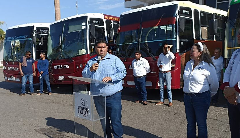 Entregan cuatro unidades nuevas del IMTES a Navojoa