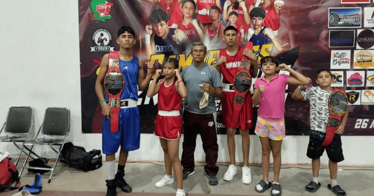 Destacan boxeadores empalmenses en Campeonato en la Perla del Desierto