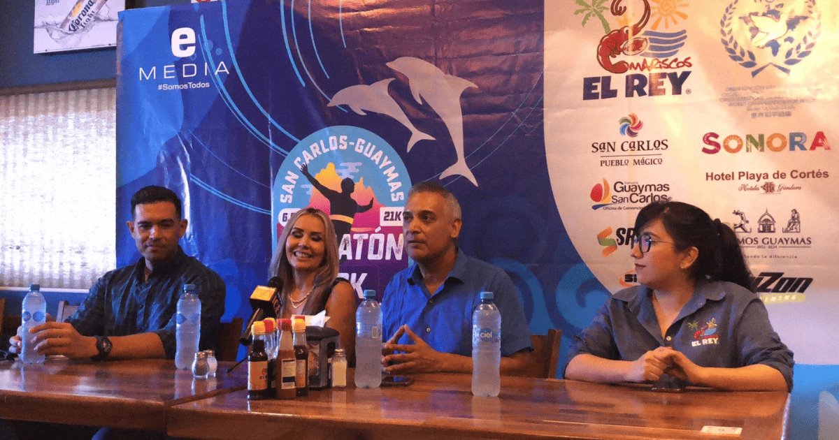 Presentan la 13ra edición del Maratón San Carlos-Guaymas