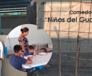 Sarita da alimento a más de 40 niños en su comedor 