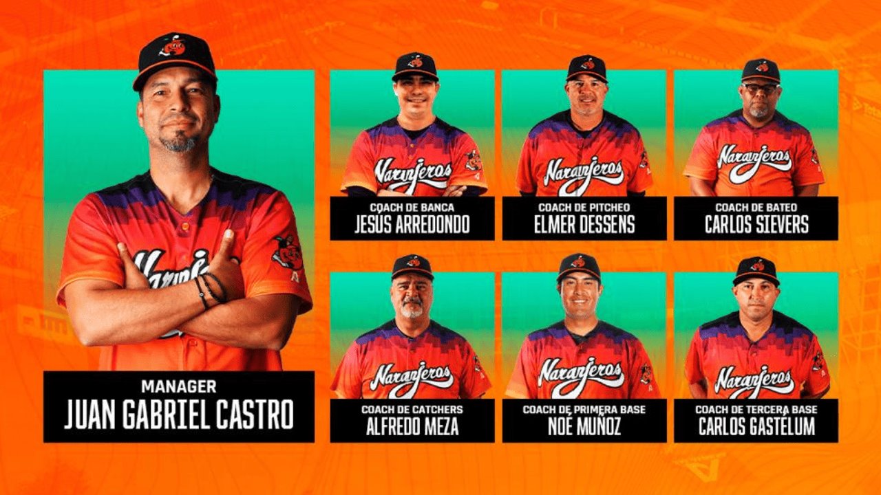 Naranjeros de Hermosillo anuncia cuerpo técnico para la temporada 2023-2024