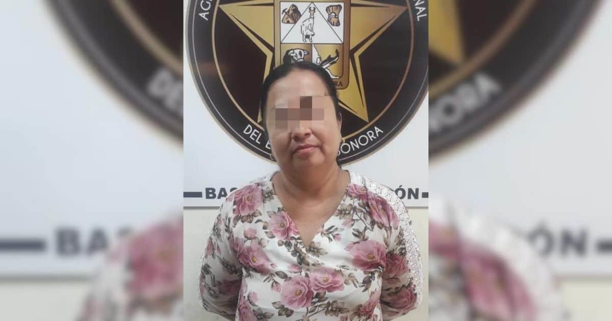 FGJE arrestó a Liliana N en Cajeme por homicidio calificado en Chiapas